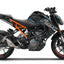 KTM Duke 390 Graphics Kit - Skull Edition