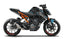 KTM Duke 390 Graphics Kit - Skull Edition