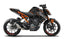 KTM Duke 390 Dekor, Aufkleber Kit 2017 - 2021