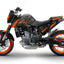 Kit déco pour KTM Duke 690- Smiley Edizione