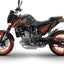 KTM Duke 690 R Dekor, Aufkleber Kit 2012 - 2020