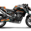 KTM Duke 790 Dekor, Aufkleber Kit 2018 - 2021