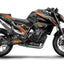 KTM Duke 790 Dekor, Aufkleber Kit 2018 - 2021