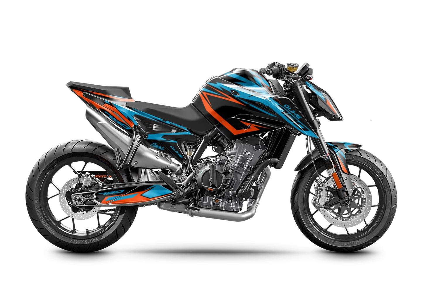 Grafiche perfetta per KTM Duke 790- Claw Edizione