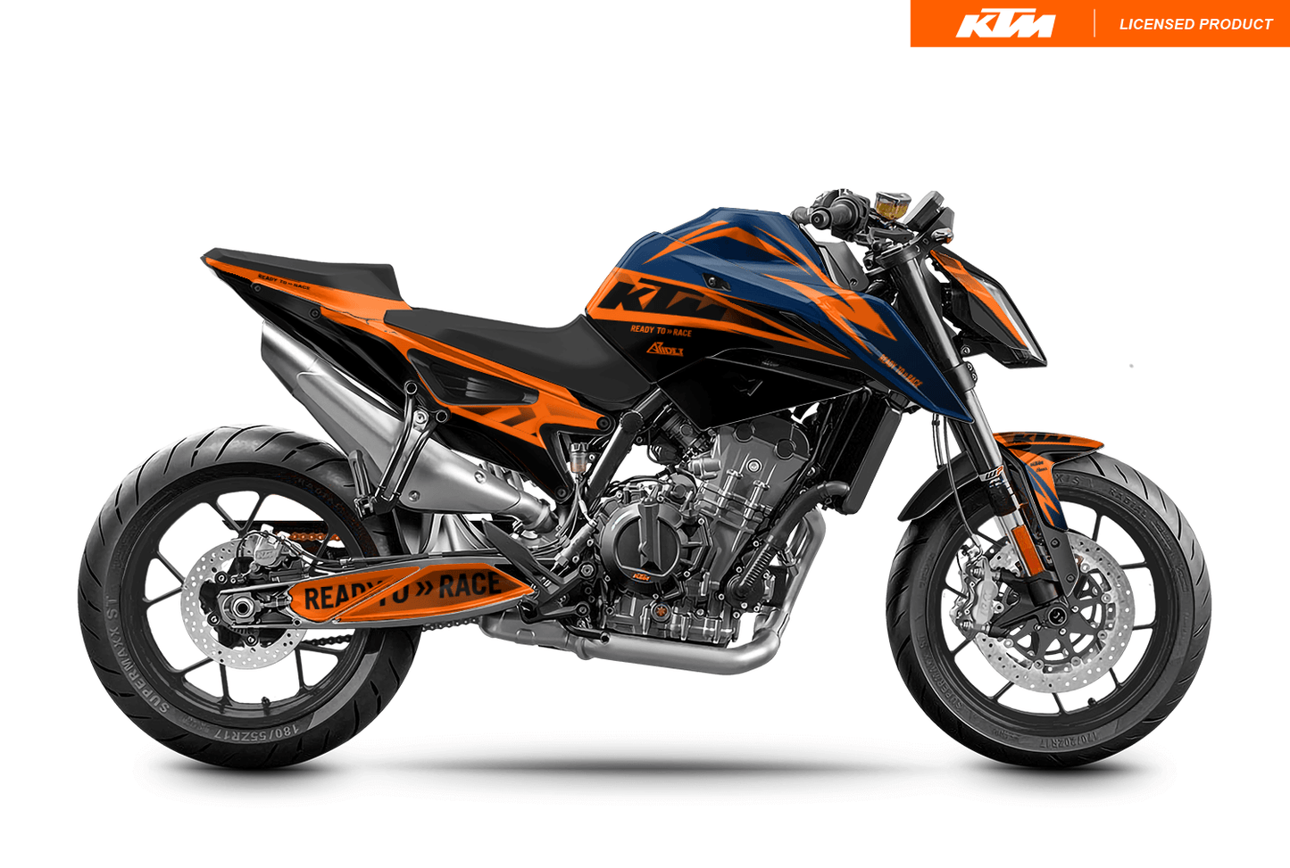 Graphics Kit suitable for KTM Duke 790 - Base Edition