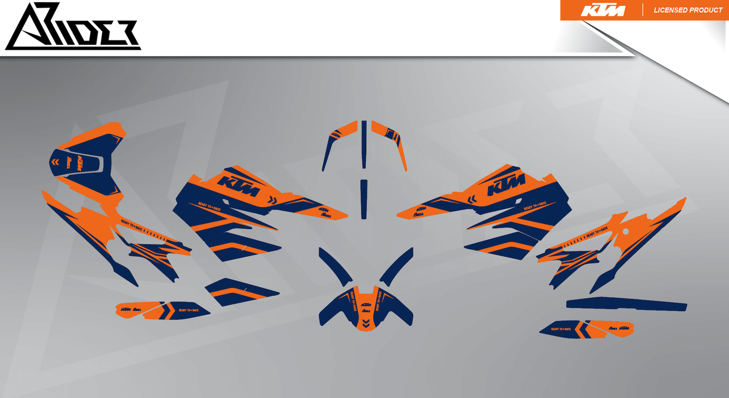Dekor passend für KTM Duke 890 (R) - Alpha Edition