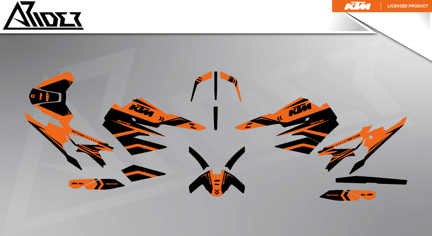 Dekor passend für KTM Duke 890 (R) - Alpha Edition