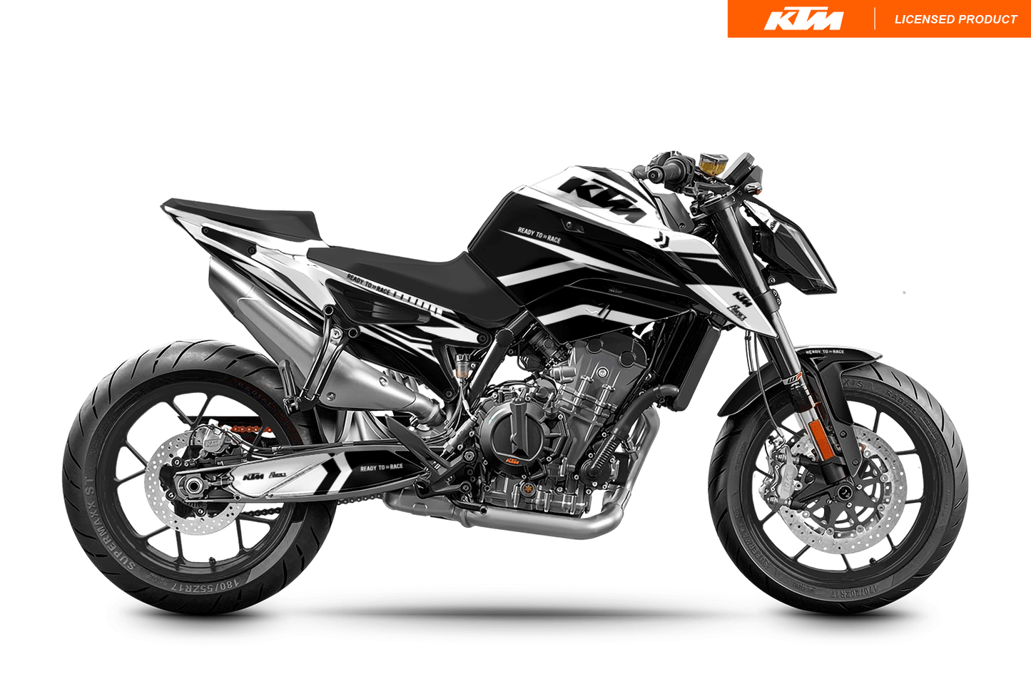 Dekor passend für KTM Duke 890 (R) - Alpha Edition