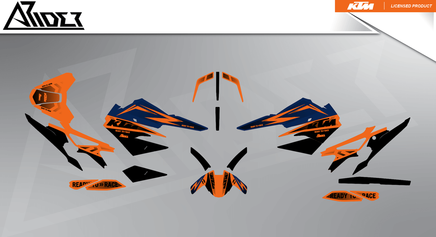 Dekor passend für KTM Duke 890 (R) - Base Edition