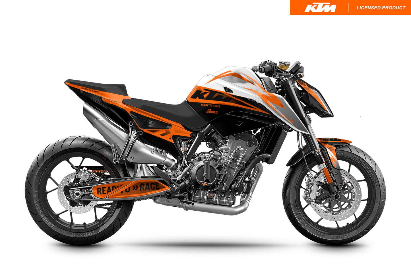Dekor passend für KTM Duke 890 (R) - Base Edition