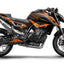 KTM Duke 890 Dekor, Aufkleber Kit 2020