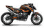 Graphics Kit suitable for KTM Duke 890 (R) - Racing Edition