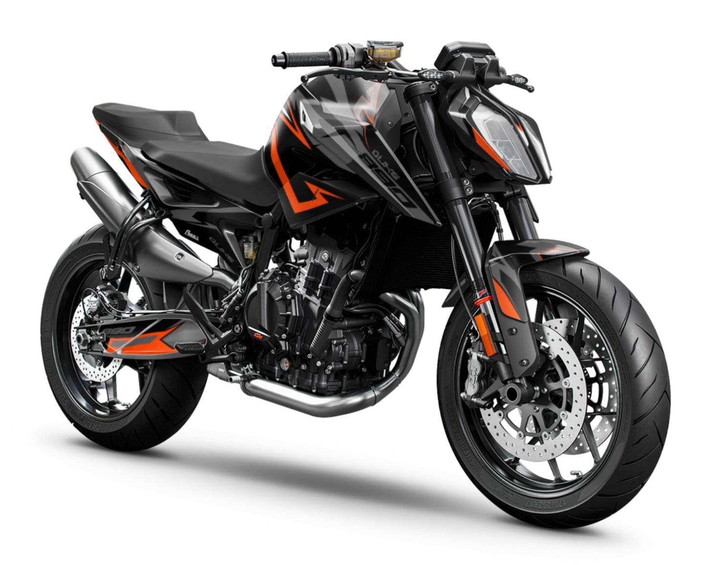 Grafiche perfetta per KTM Duke 890 (R)- Claw Edizione