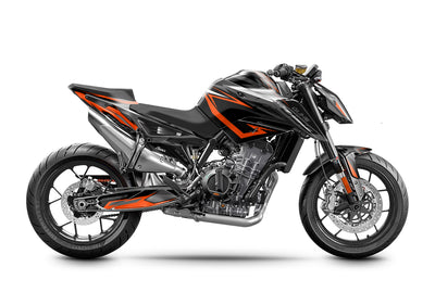 Grafiche perfetta per KTM Duke 890 (R)- Claw Edizione