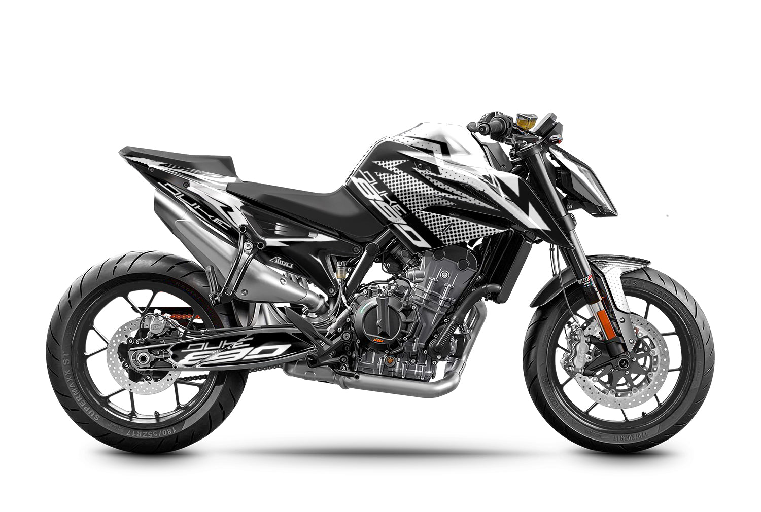 Grafiche perfetta per KTM Duke 890 (R)- Sonic Edizione