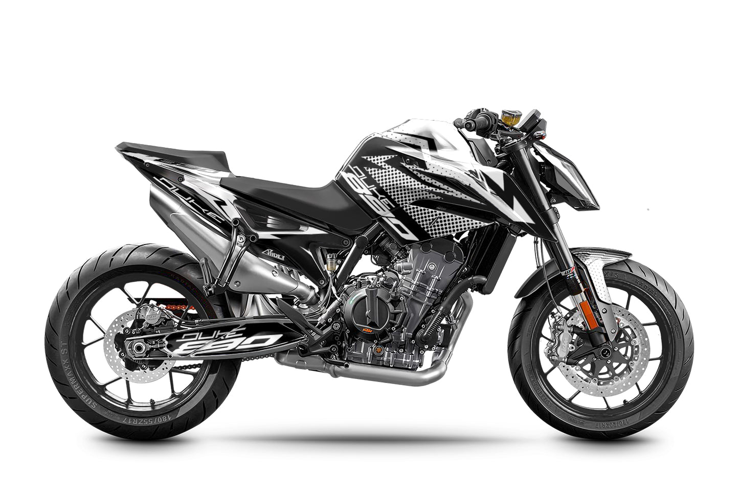 Grafiche perfetta per KTM Duke 890 (R)- Sonic Edizione