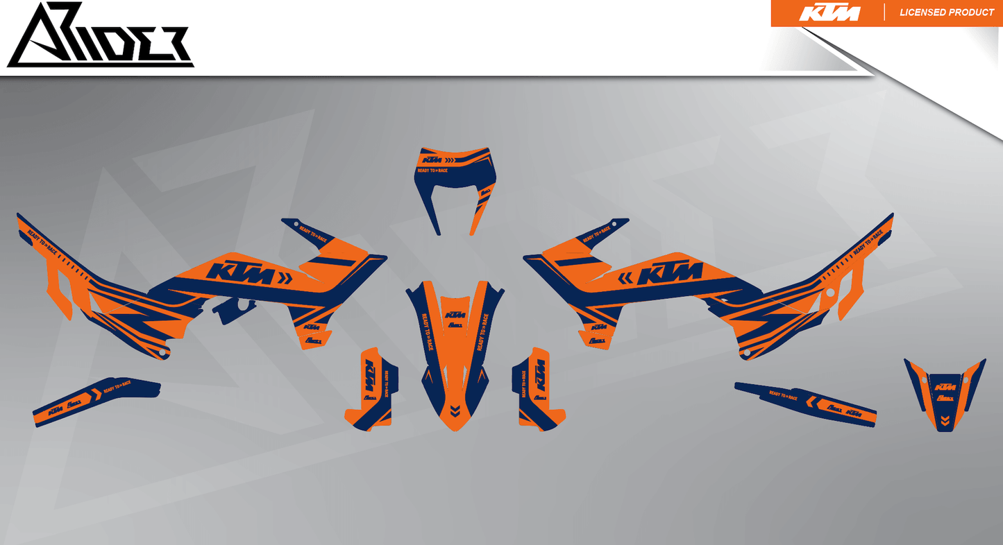 Kit déco adapté pour KTM 125 / 390 Enduro R - Édition Alpha