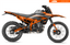 Dekor passend für KTM 125 / 390 Enduro R - Base Edition