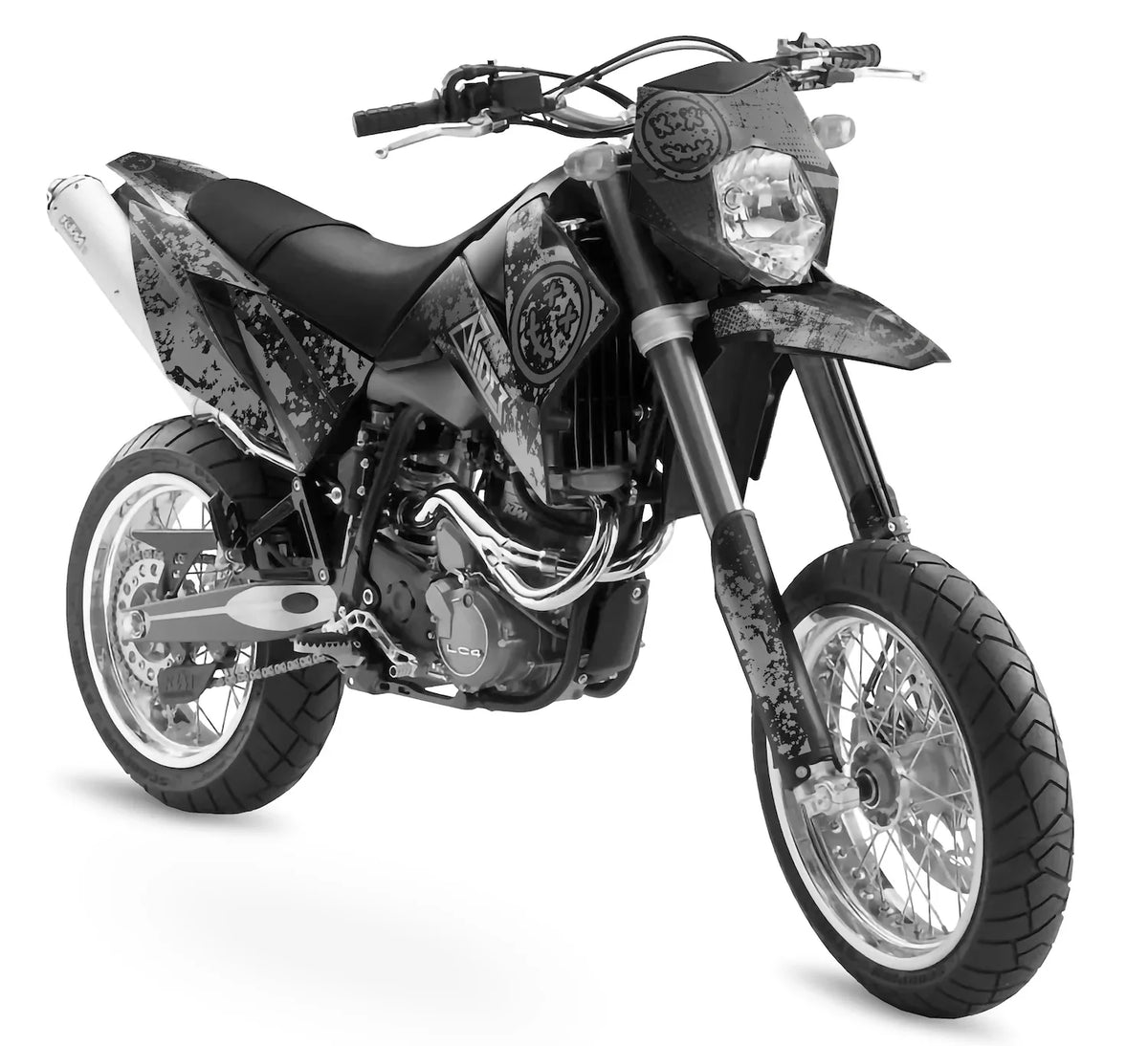 Dekor passend für KTM LC4 640 - Smiley Edition - Arider