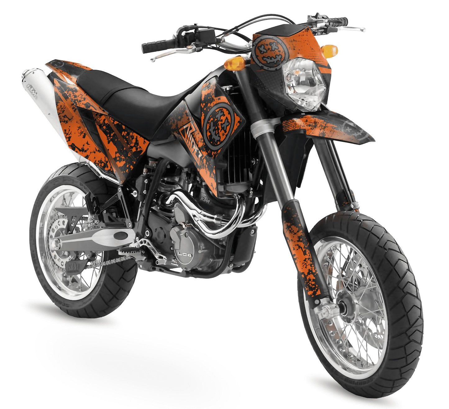 Grafiche perfetta per KTM LC4 640- Smiley Edizione