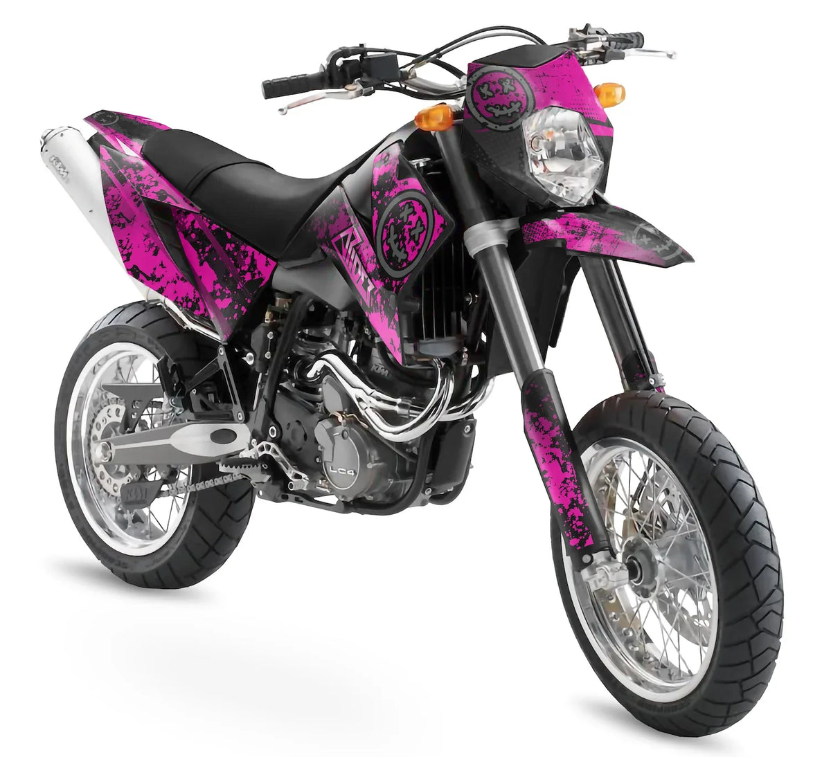 Dekor passend für KTM LC4 640 - Smiley Edition - Arider