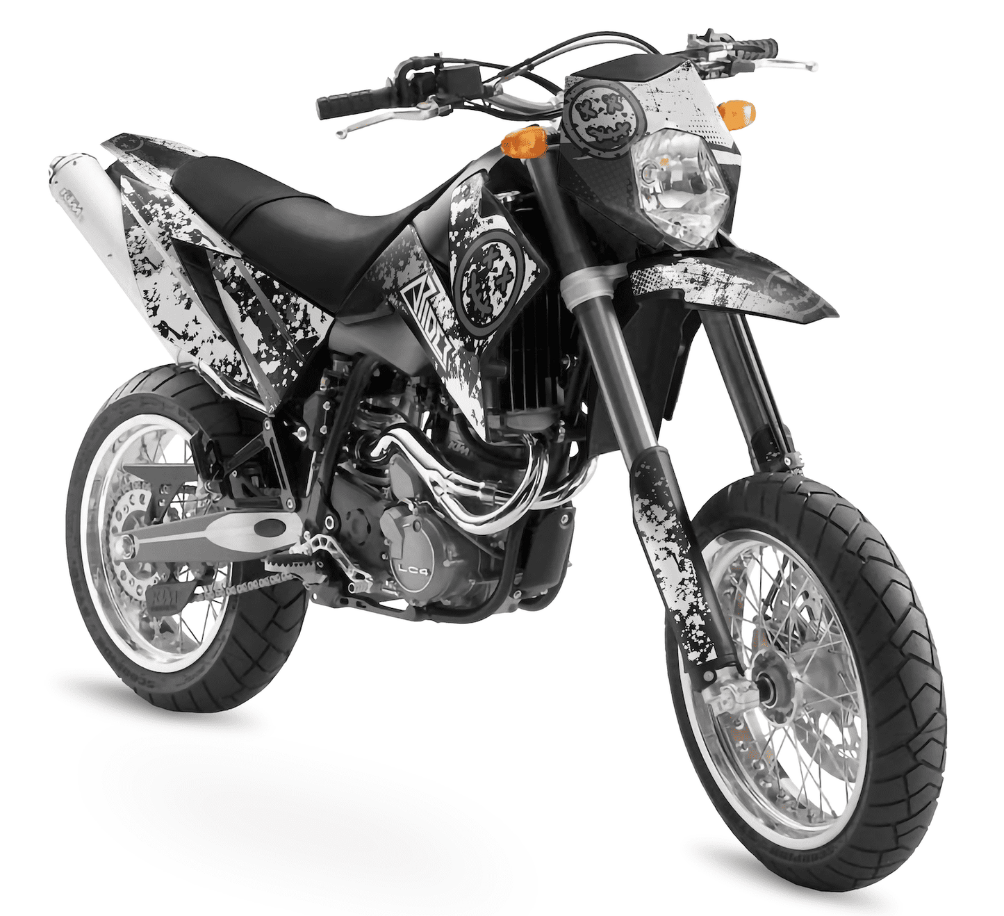 Grafiche perfetta per KTM LC4 640- Smiley Edizione