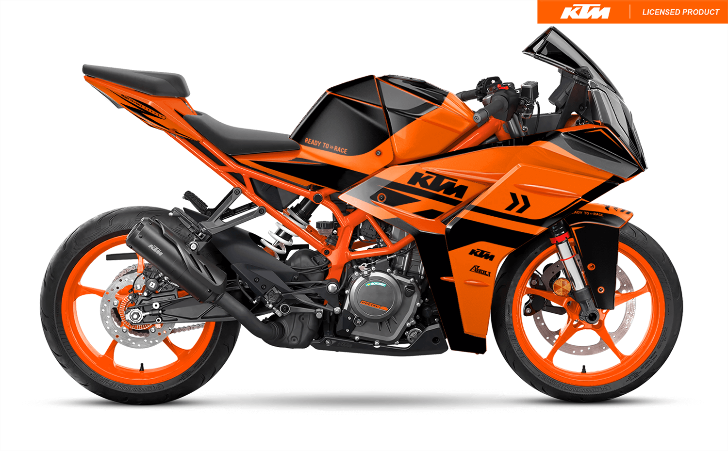 Graphics Kit suitable for KTM RC 125 / 390 - Prism Edition