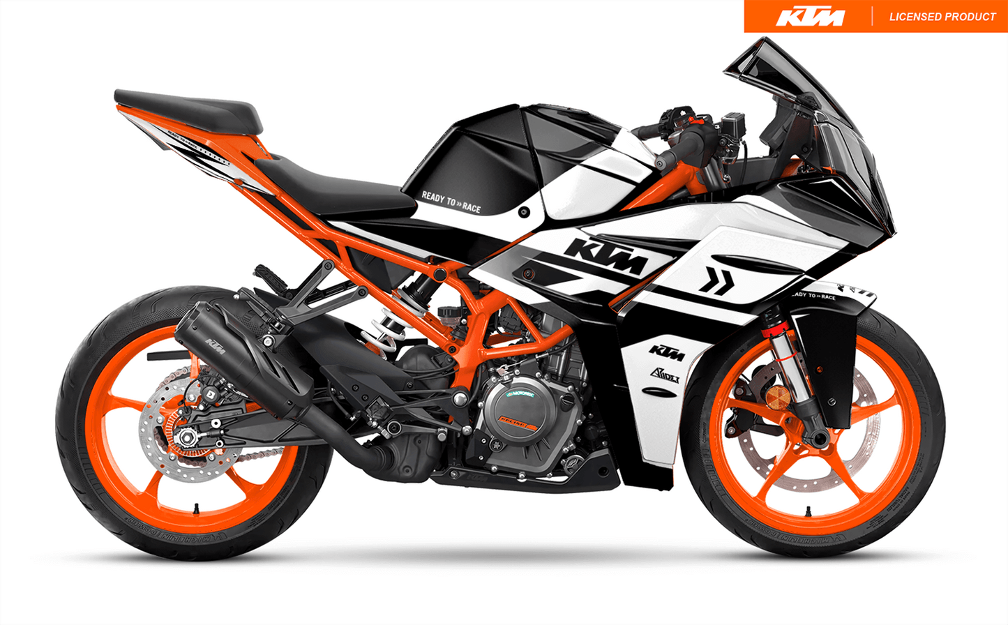 Graphics Kit suitable for KTM RC 125 / 390 - Prism Edition