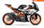 Dekor passend für KTM RC 125 / 390 - Alpha Edition