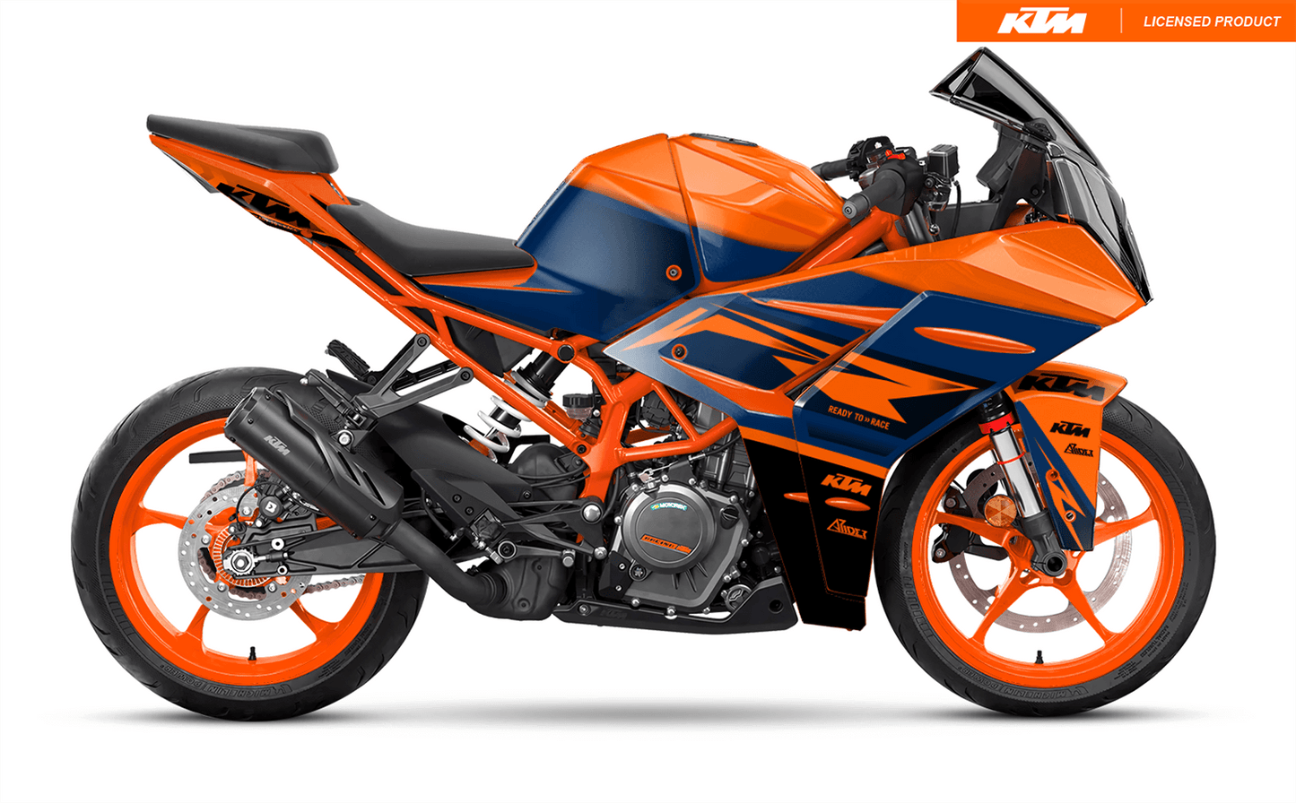 Graphics Kit suitable for KTM RC 125 / 390 - Prism Edition
