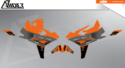 Graphics Kit suitable for KTM RC 125 / 390 - Prism Edition