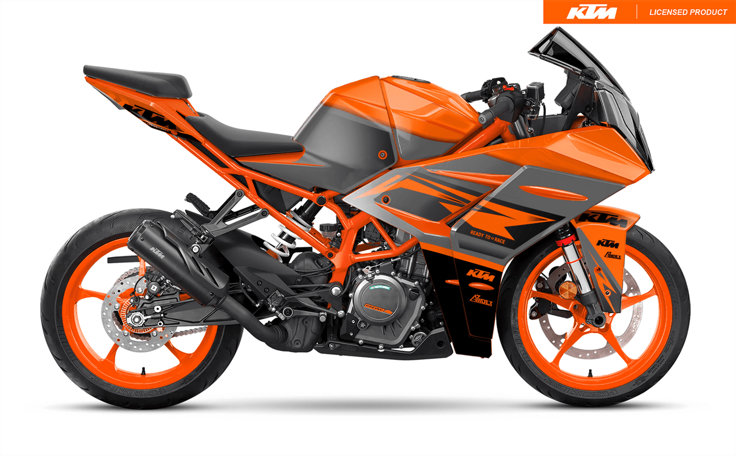 Graphics Kit suitable for KTM RC 125 / 390 - Prism Edition