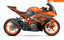 Graphics Kit suitable for KTM RC 125 / 390 - Prism Edition