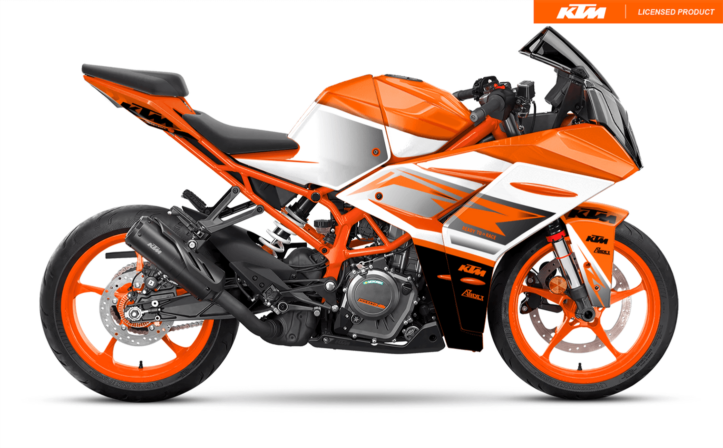 Graphics Kit suitable for KTM RC 125 / 390 - Prism Edition