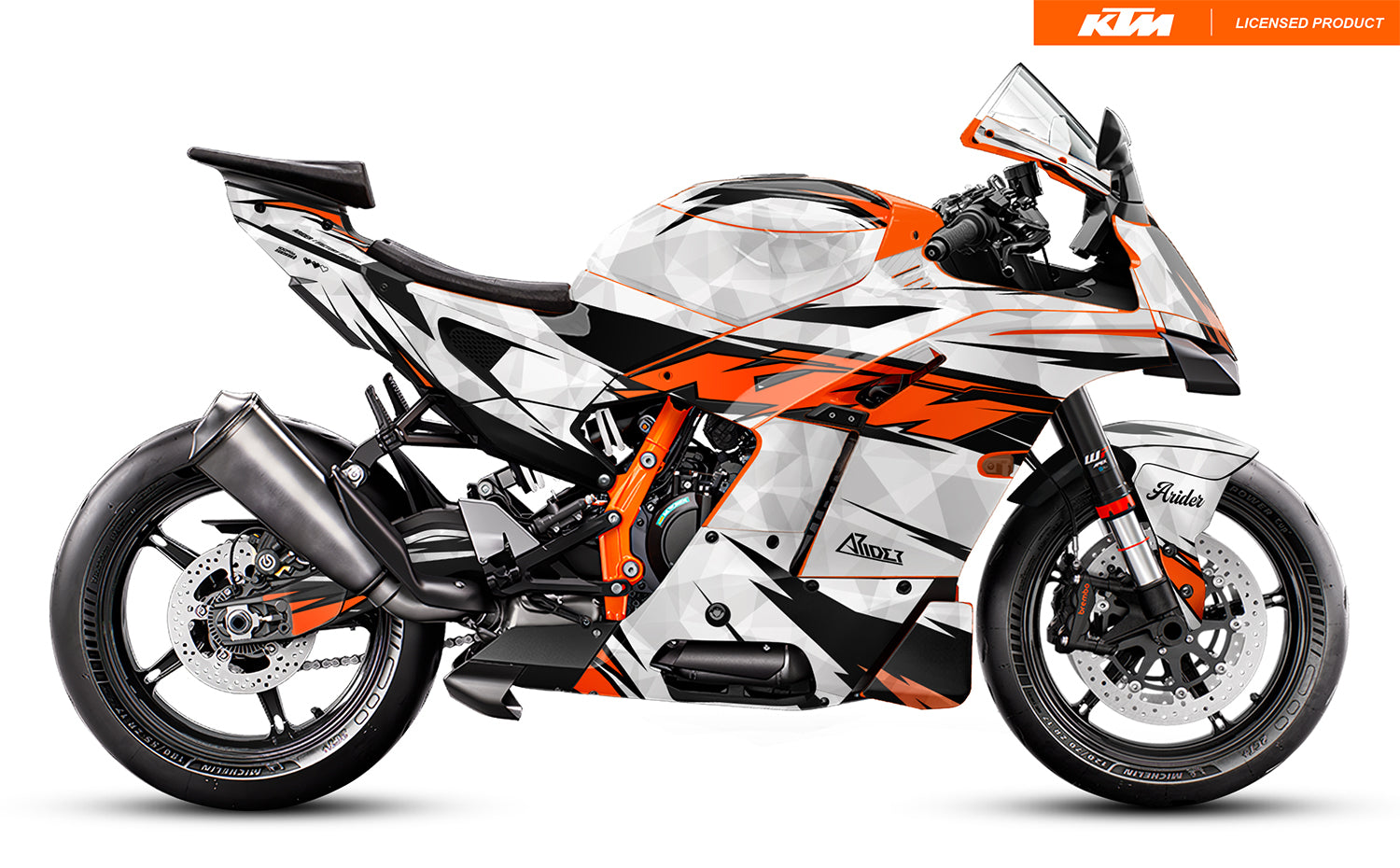 Dekor passend für KTM RC 990 R - Wild Edition, Farbe Orange