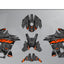 Dekor passend für KTM RC 990 R - Wild Edition, Farbe Schwarz, Übersicht Dekorsatz