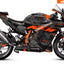 Dekor passend für KTM RC 990 R - Wild Edition, Farbe Schwarz