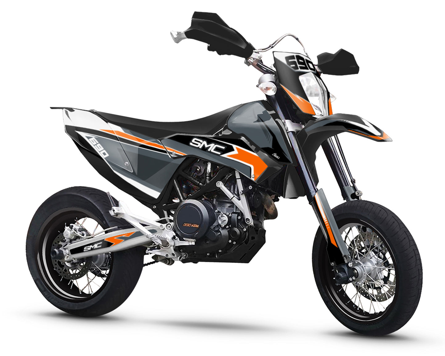 Grafiche perfetta per KTM 690 SMC-R- Classic Edizione