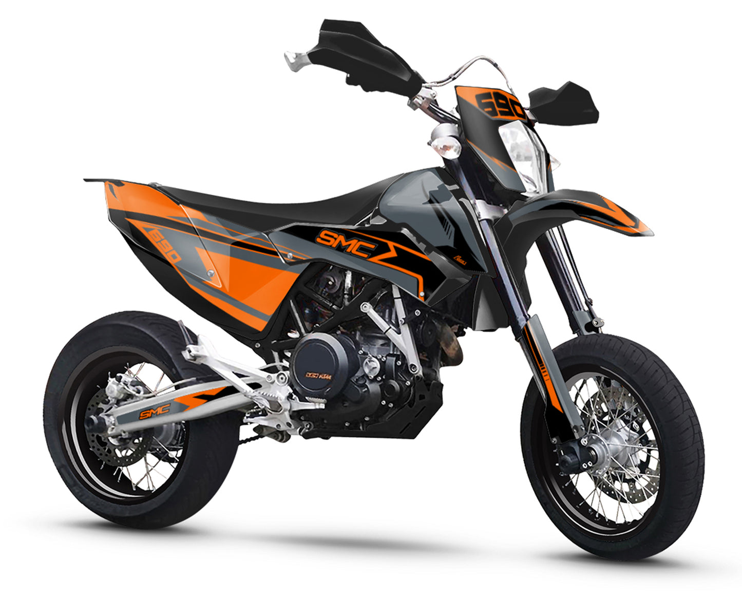 Grafiche perfetta per KTM 690 SMC-R- Classic Edizione