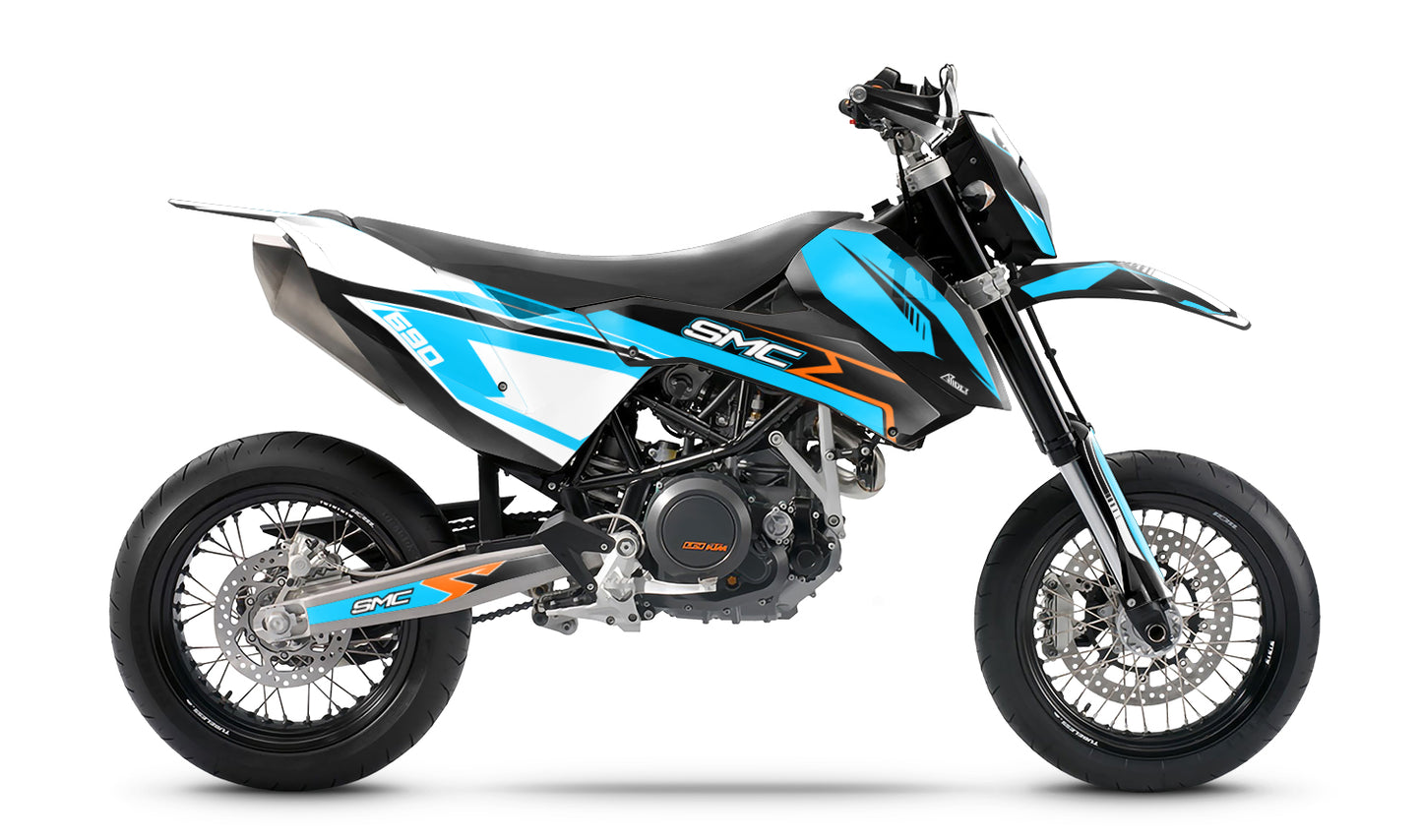 Grafiche perfetta per KTM 690 SMC-R- Classic Edizione