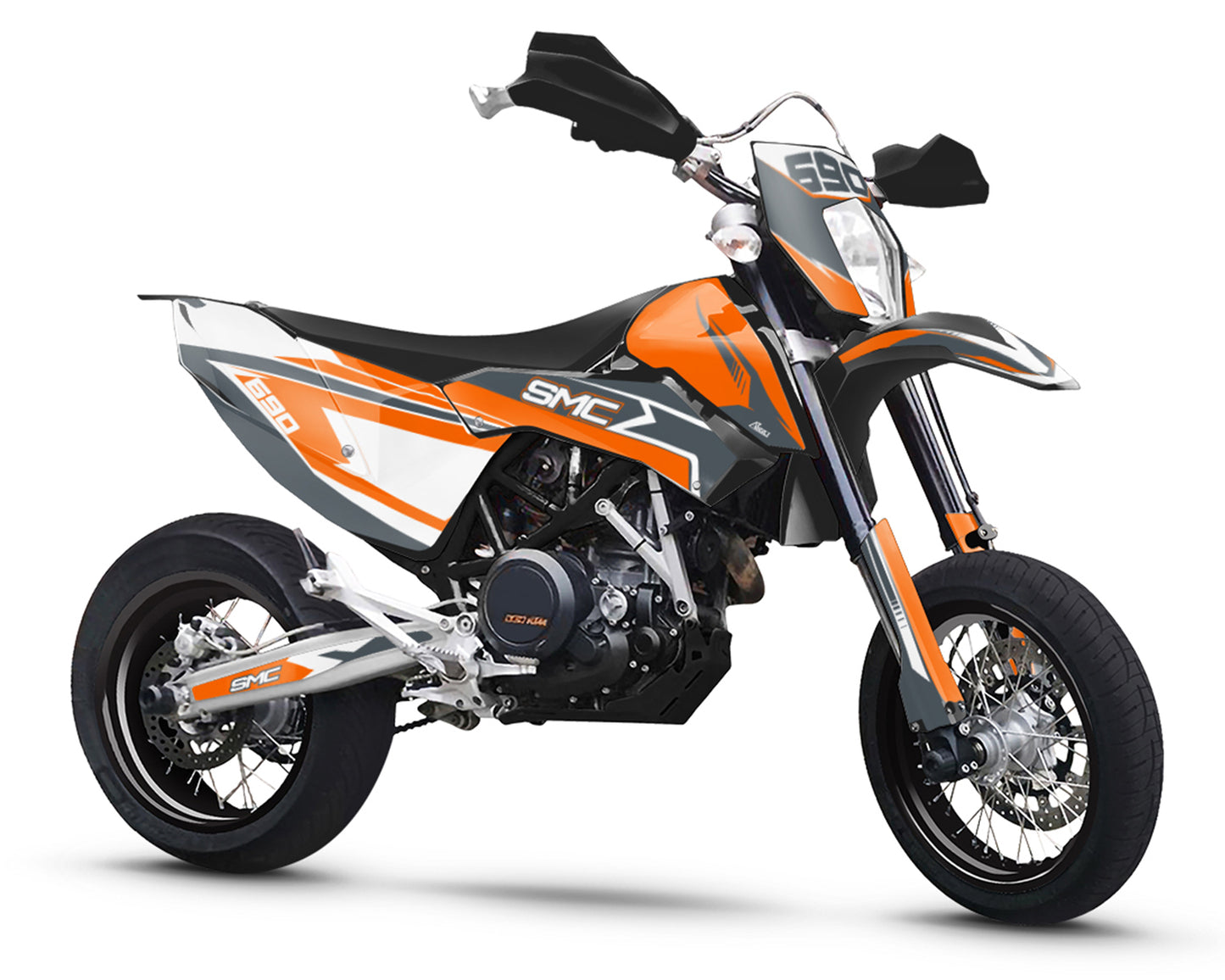 Grafiche perfetta per KTM 690 SMC-R- Classic Edizione