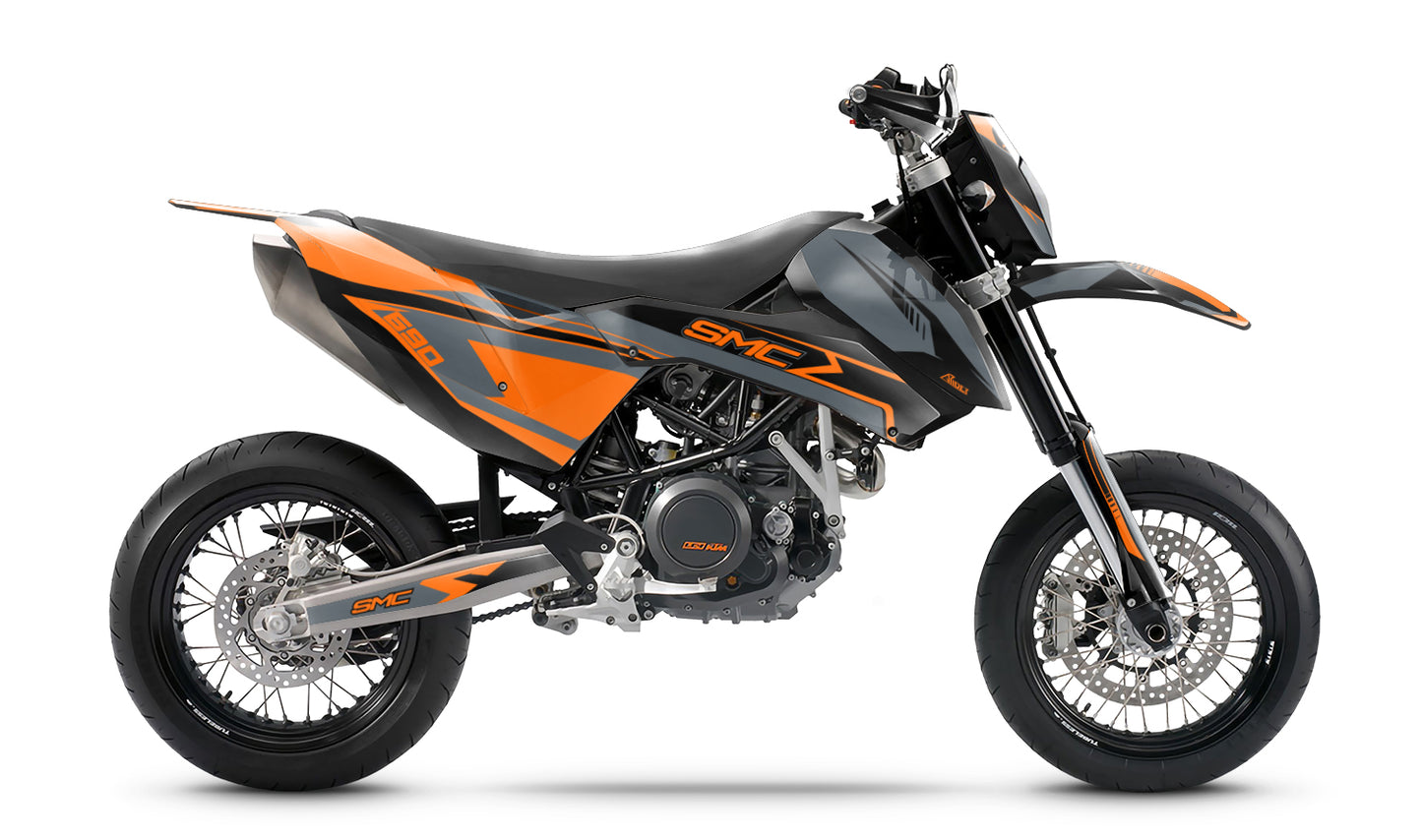 Grafiche perfetta per KTM 690 SMC-R- Classic Edizione