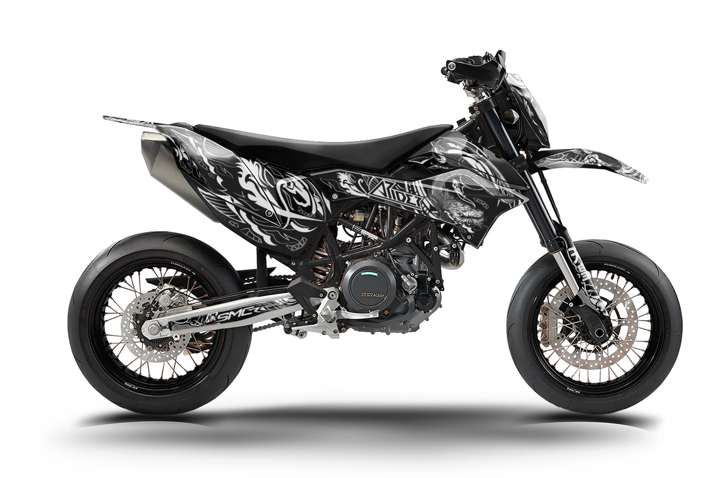 Grafiche perfetta per KTM 690 SMC-R- Dragon Edizione