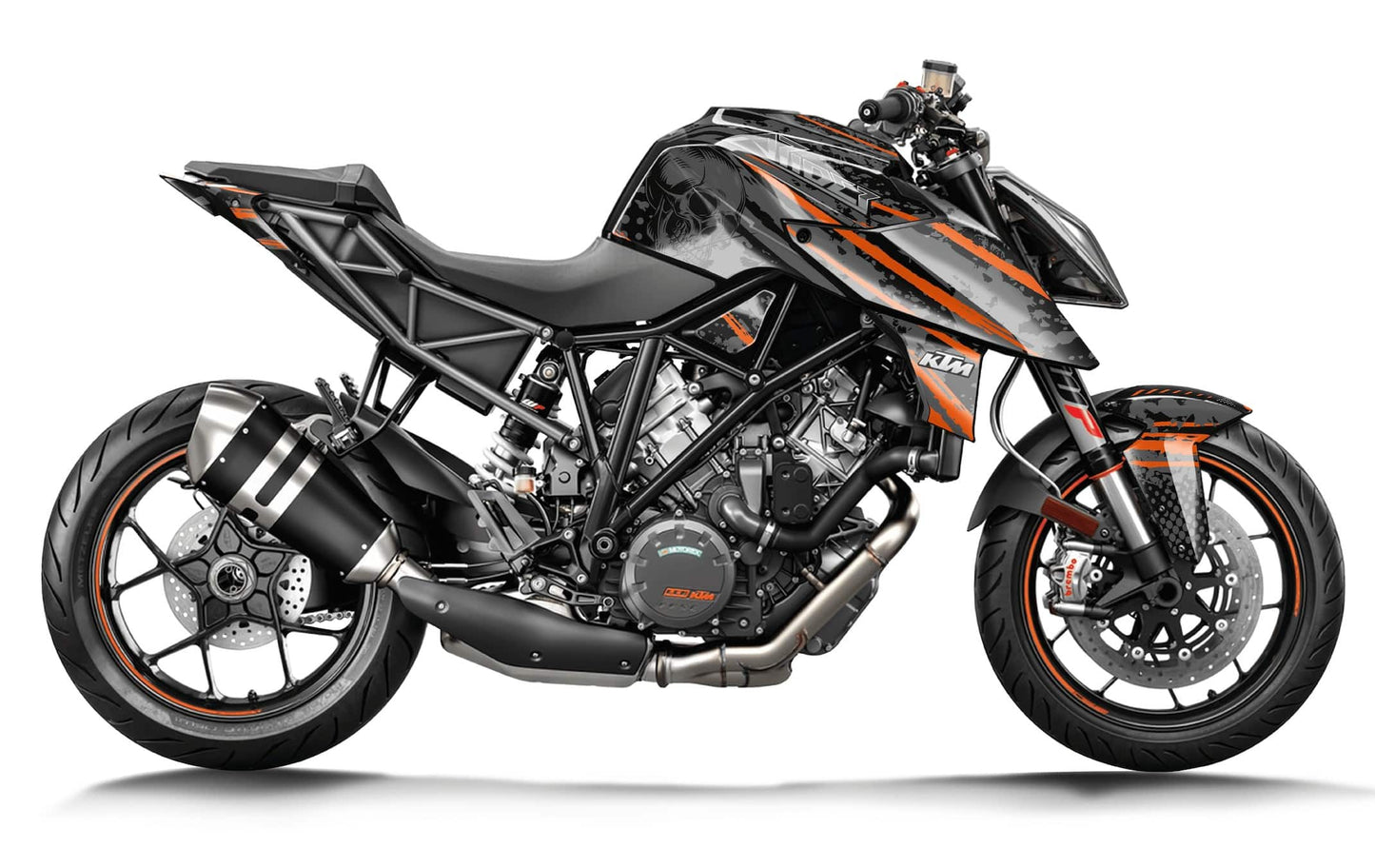 Grafiche perfetta per KTM Super Duke 1290 R - Skull Edizione