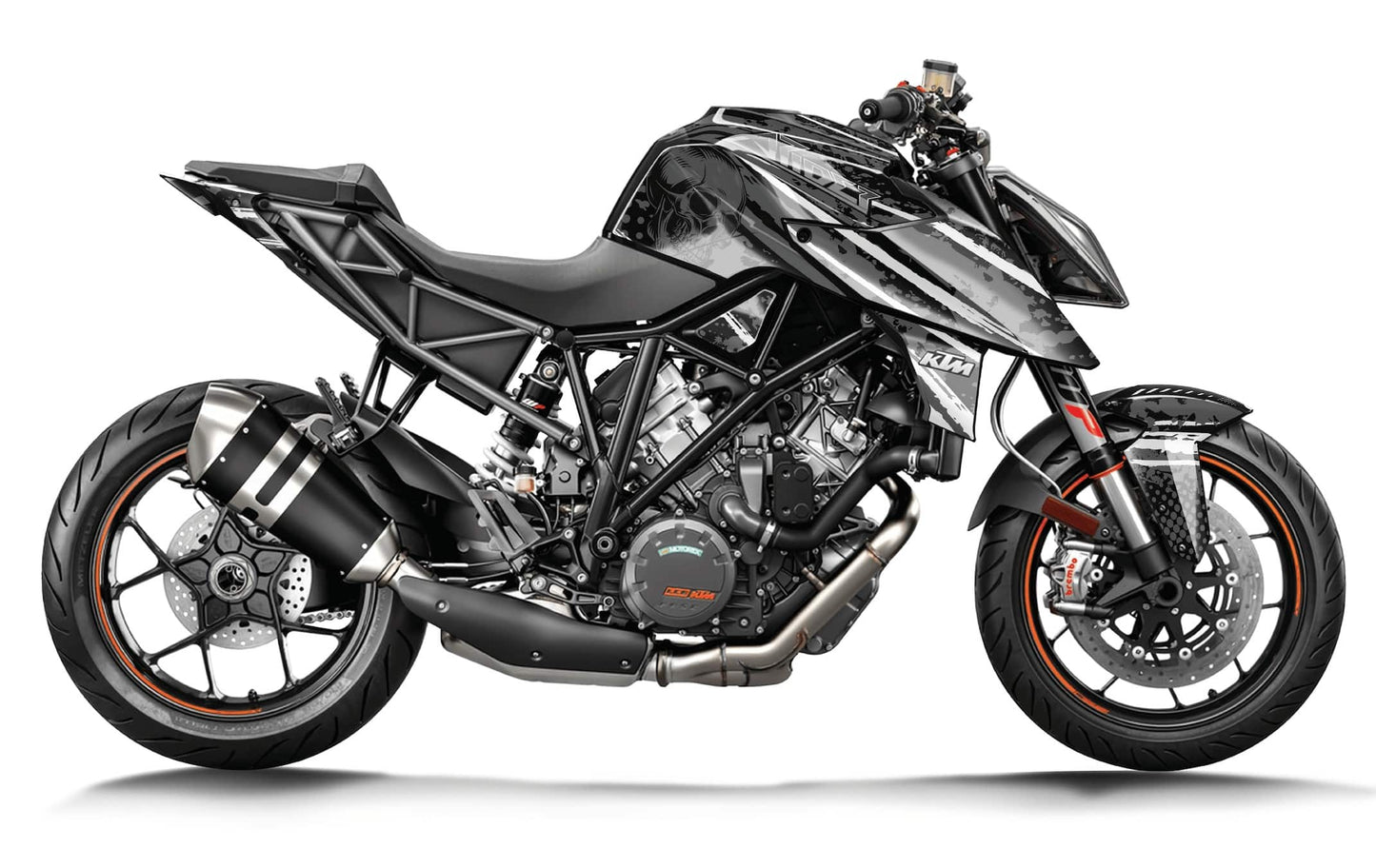 Grafiche perfetta per KTM Super Duke 1290 R - Skull Edizione