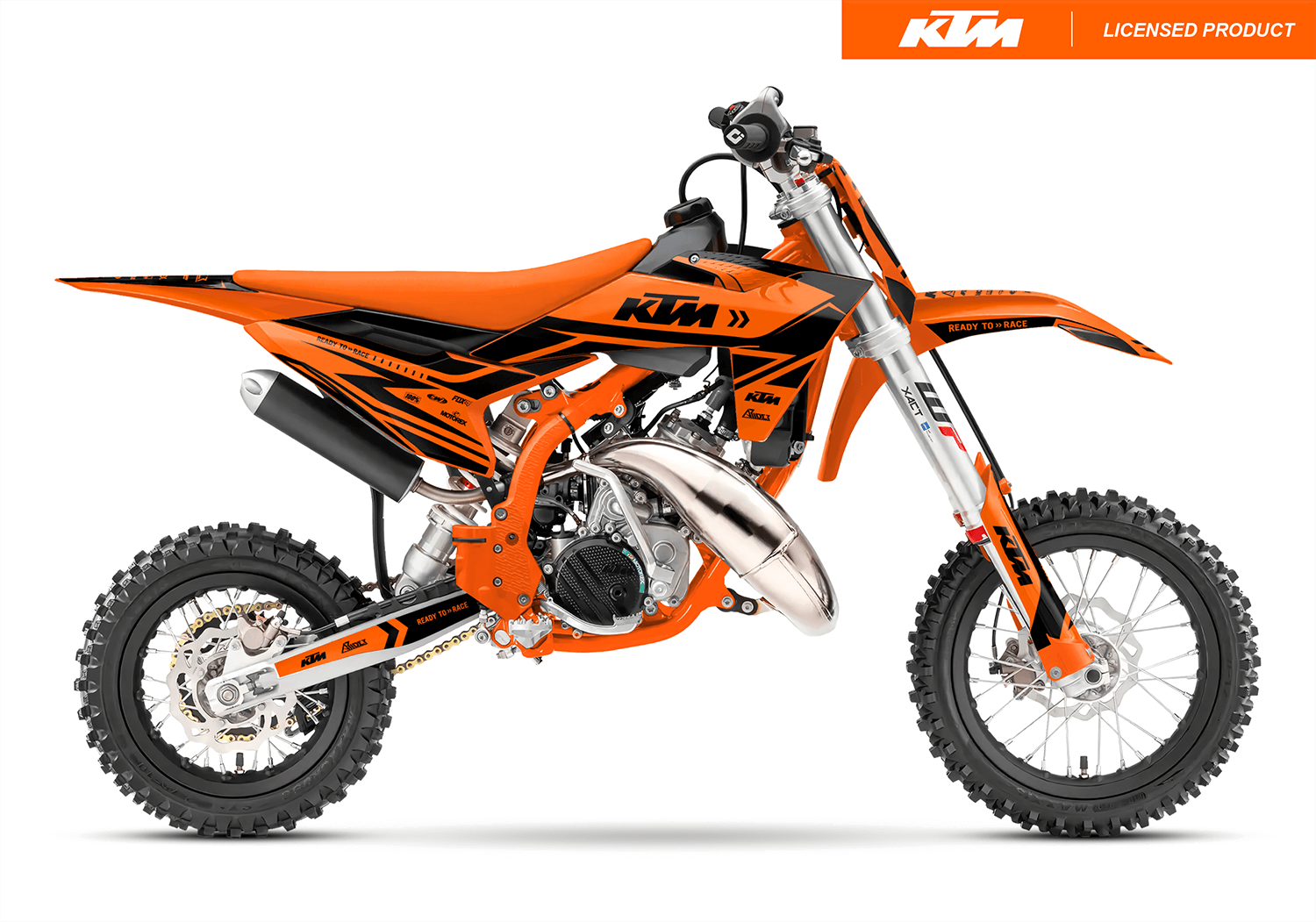 Graphics Kit suitable for KTM SX 50 - Alpha Edition