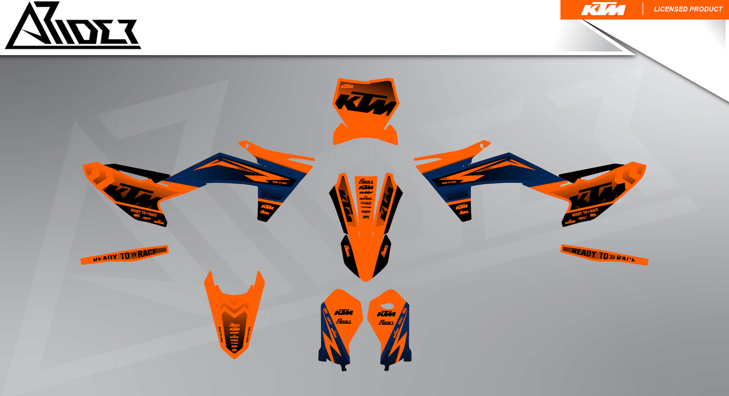 Kit de pegatinas adecuado para KTM SX 50 - Edición Base