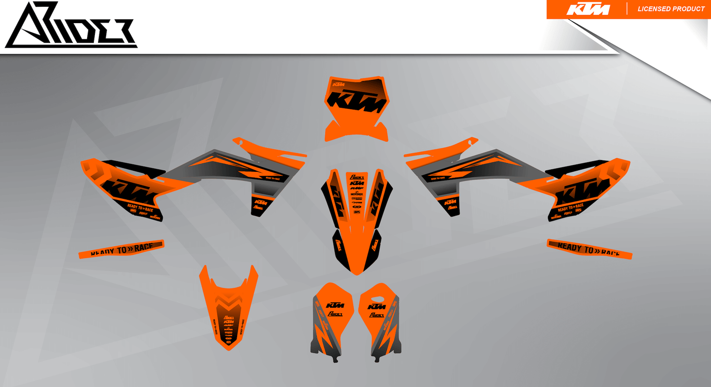 Kit de pegatinas adecuado para KTM SX 50 - Edición Base
