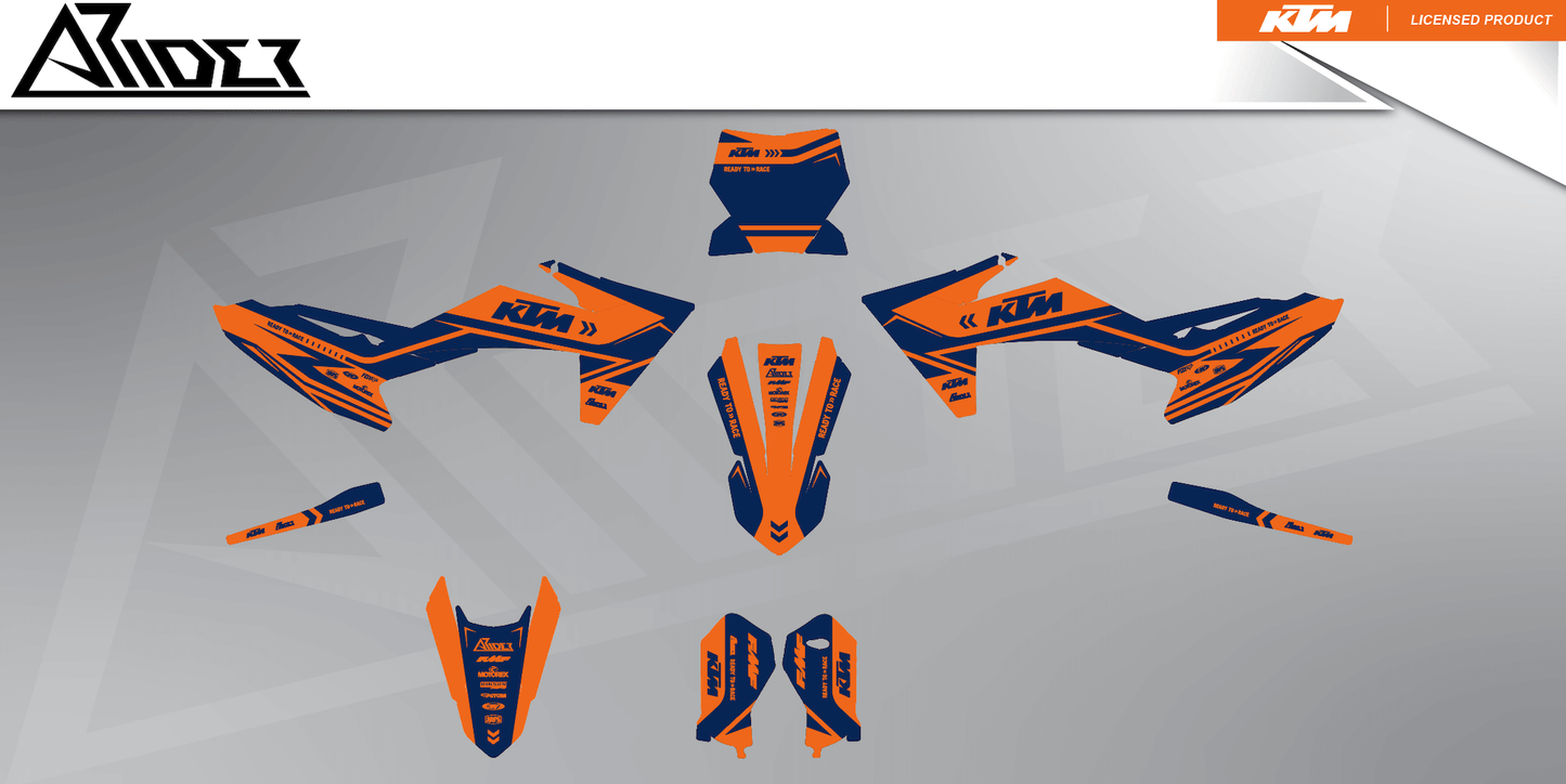 Dekor passend für KTM SX 65 - Alpha Edition