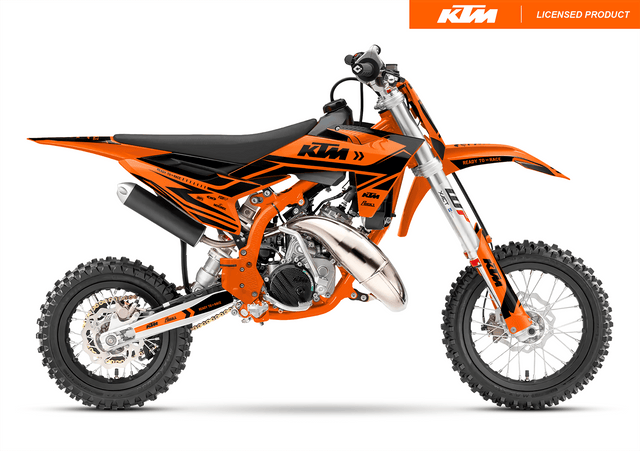 Graphics Kit suitable for KTM SX 65 - Alpha Edition